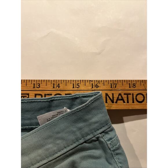 Levi's 524 Too Superlow Straight Jeans Women's Size 30X32 Light Wash Aquamarine - Picture 9 of 15